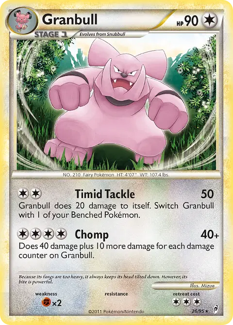 Granbull, Call of Legends 26/95