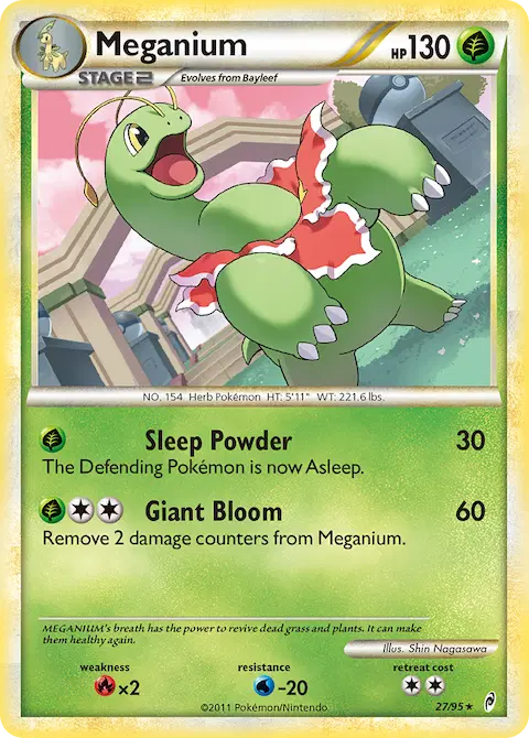 Meganium, Call of Legends 27/95