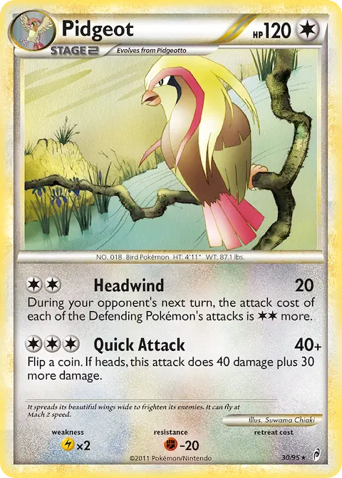 Pidgeot, Call of Legends 30/95
