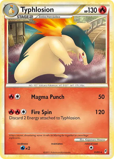 Typhlosion, Call of Legends 35/95