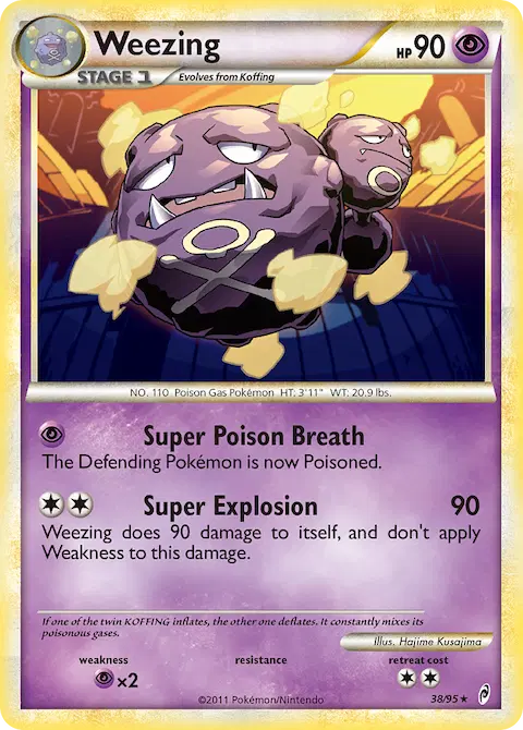 Weezing, Call of Legends 38/95
