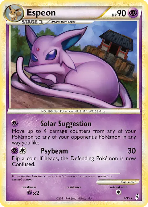 Espeon, Call of Legends 4/95