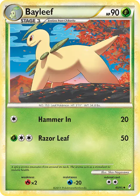 Bayleef, Call of Legends 40/95