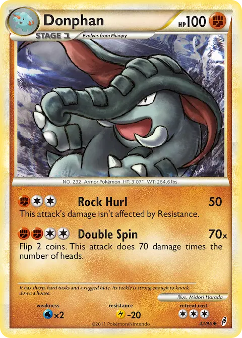 Donphan, Call of Legends 42/95