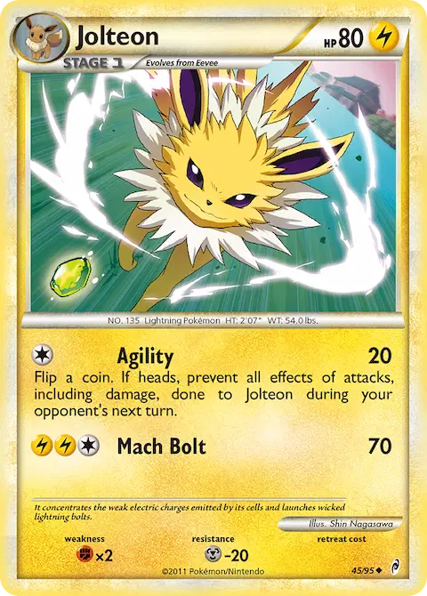 Jolteon, Call of Legends 45/95