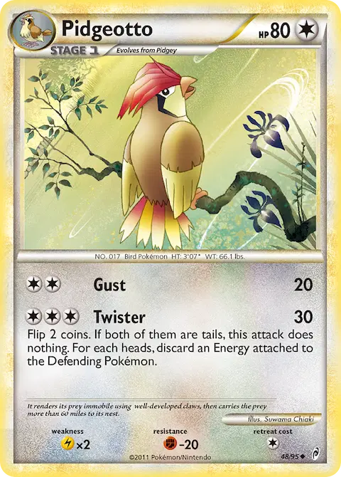 Pidgeotto, Call of Legends 48/95