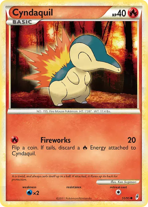 Cyndaquil, Call of Legends 55/95