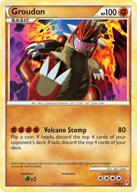 Groudon, Call of Legends 6/95
