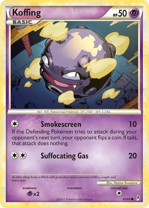 Koffing, Call of Legends 60/95