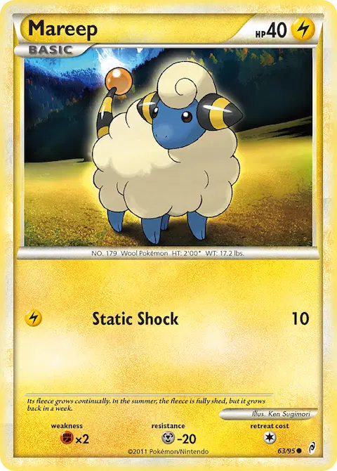 Mareep, Call of Legends 63/95