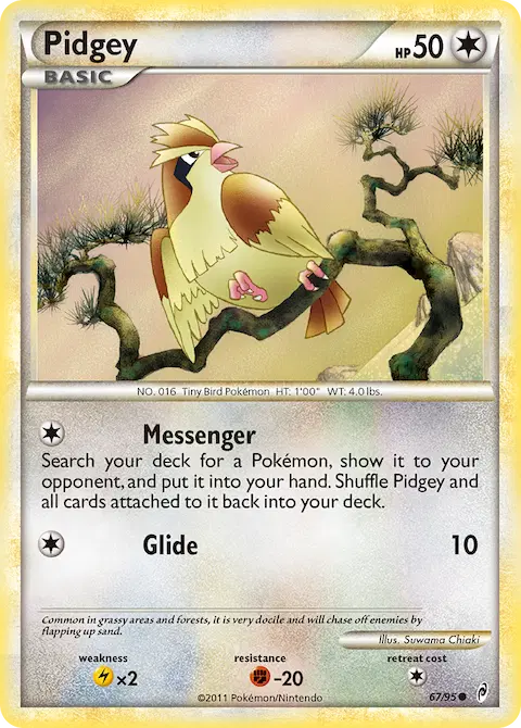 Pidgey, Call of Legends 67/95