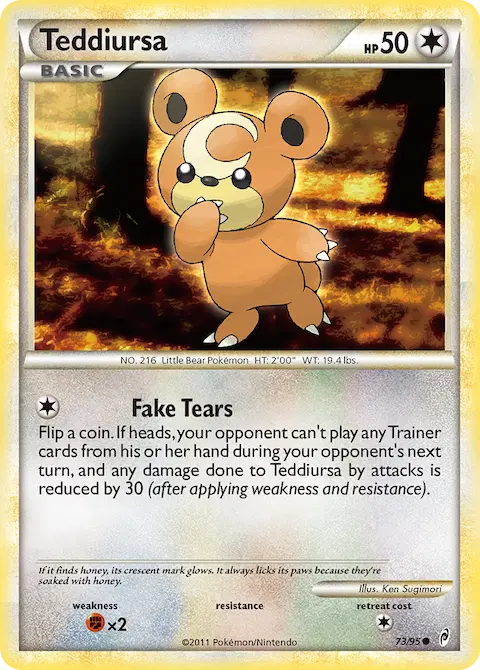 Teddiursa, Call of Legends 73/95