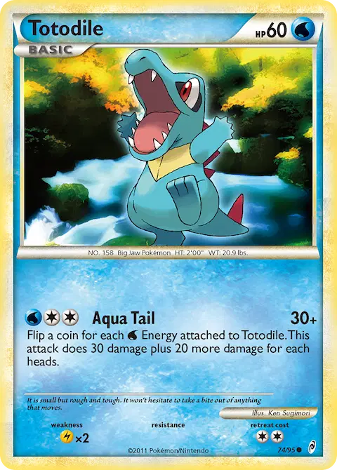 Totodile, Call of Legends 74/95