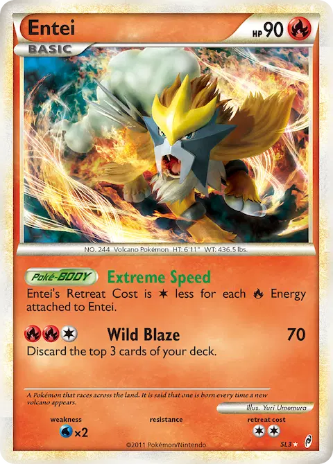 Entei, Call of Legends SL3