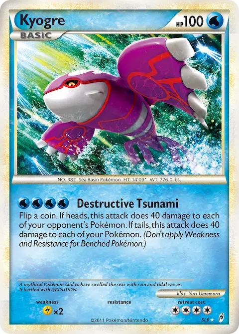 Kyogre, Call of Legends SL6