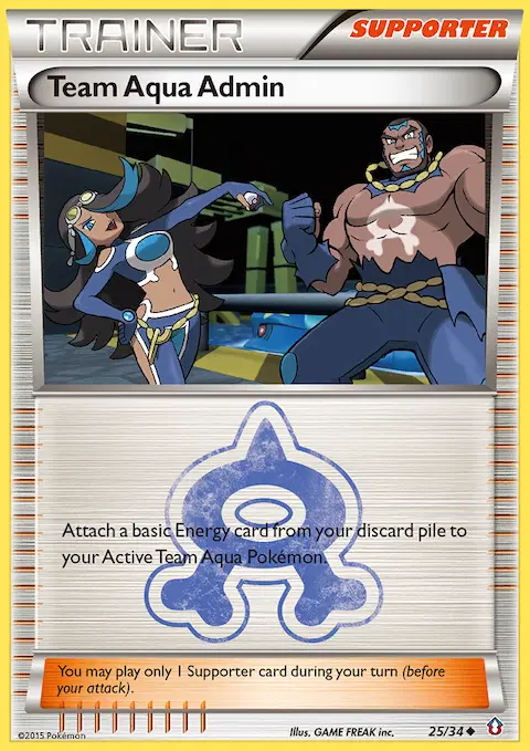 Team Aqua Admin, Double Crisis 25/34