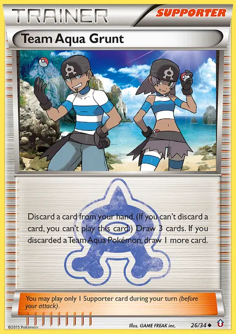 Team Aqua Grunt, Double Crisis 26/34