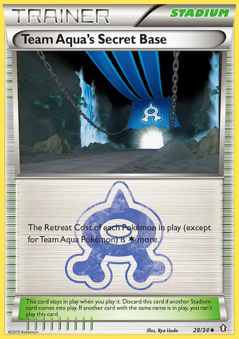 Team Aqua's Secret Base, Double Crisis 28/34