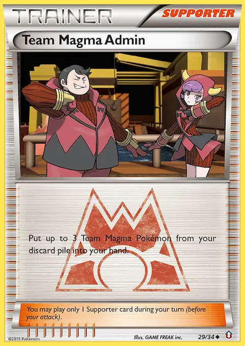 Team Magma Admin, Double Crisis 29/34