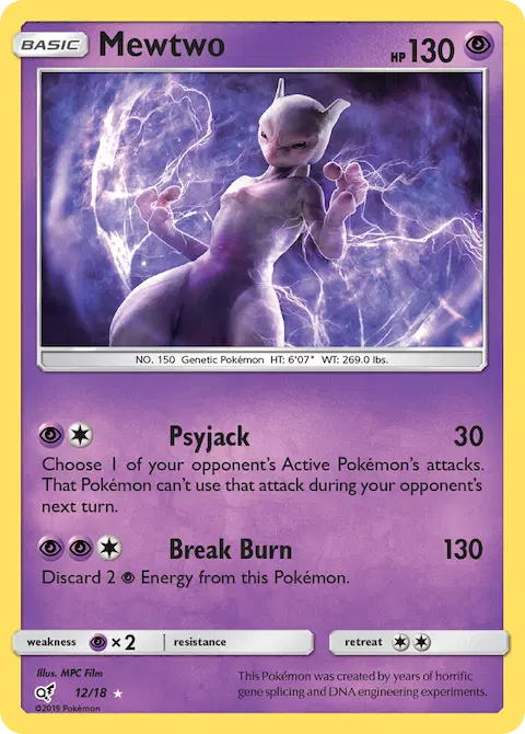 Mewtwo, Detective Pikachu 12/18