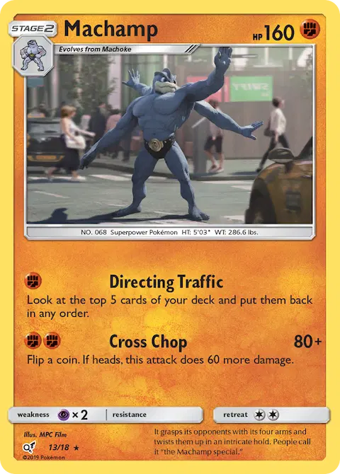 Machamp, Detective Pikachu 13/18