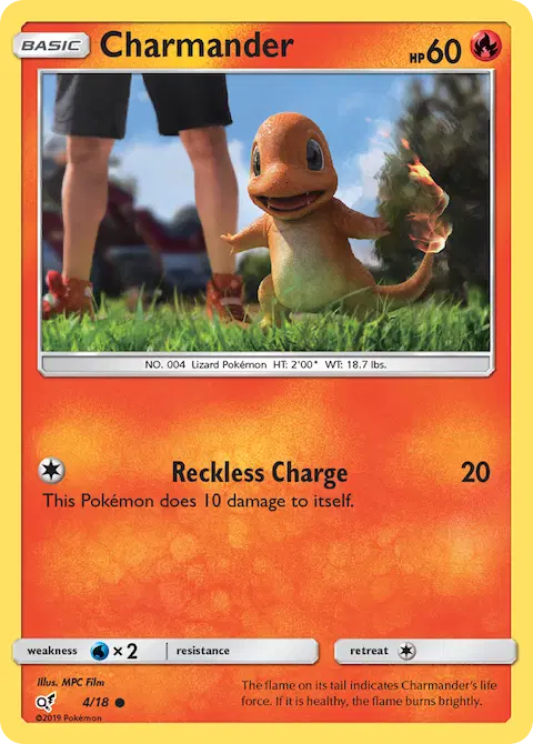 Charmander, Detective Pikachu 4/18