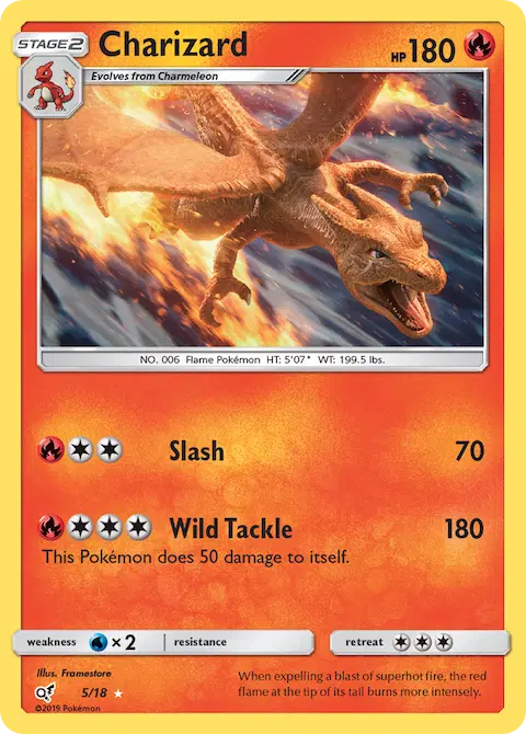 Charizard, Detective Pikachu 5/18