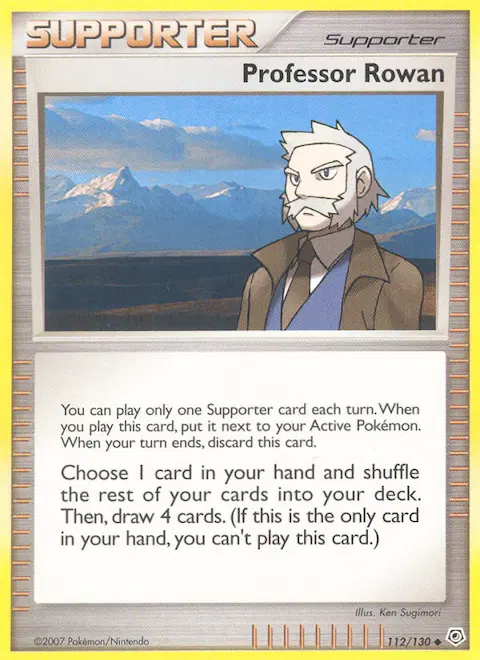 Professor Rowan, Diamond & Pearl 112/130