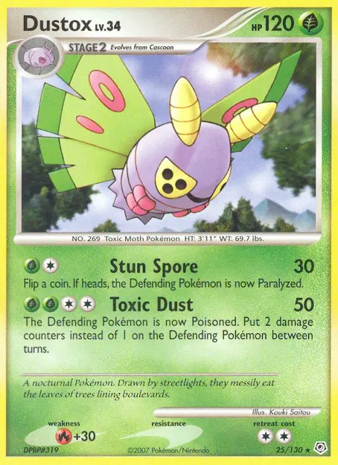 Dustox, Diamond & Pearl 25/130