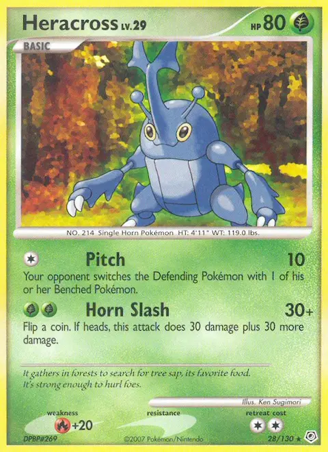 Heracross, Diamond & Pearl 28/130