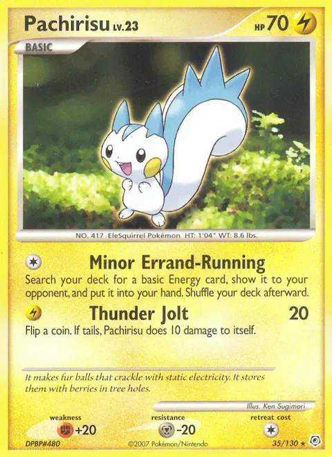 Pachirisu, Diamond & Pearl 35/130