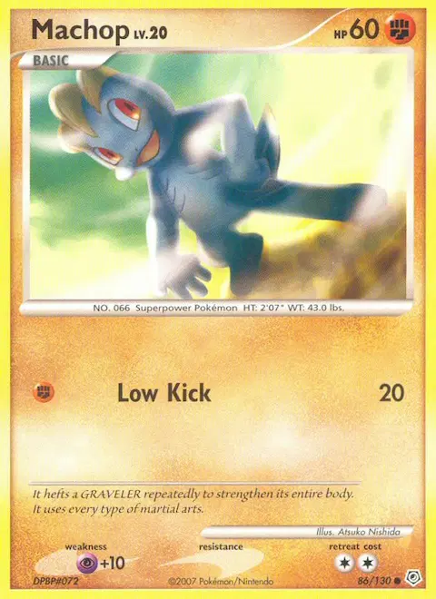 Machop, Diamond & Pearl 86/130