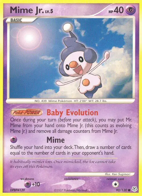 Mime Jr., Diamond & Pearl 90/130