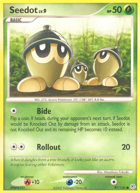 Seedot, Diamond & Pearl 97/130