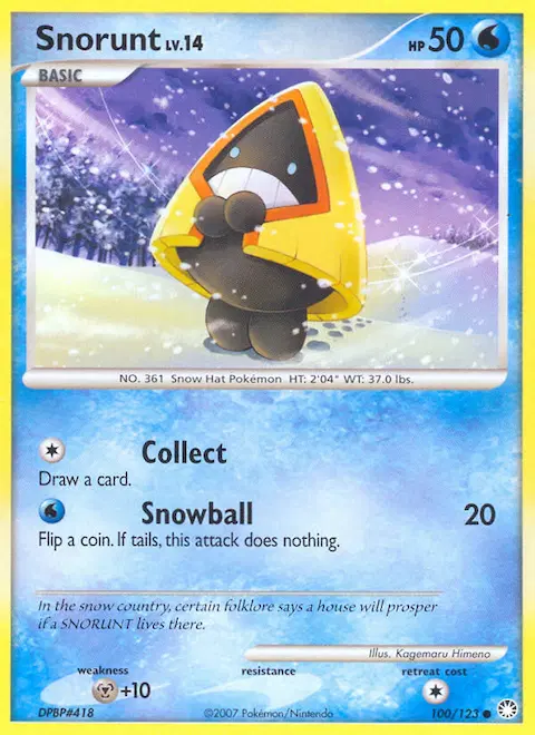 Snorunt, Mysterious Treasures 100/123