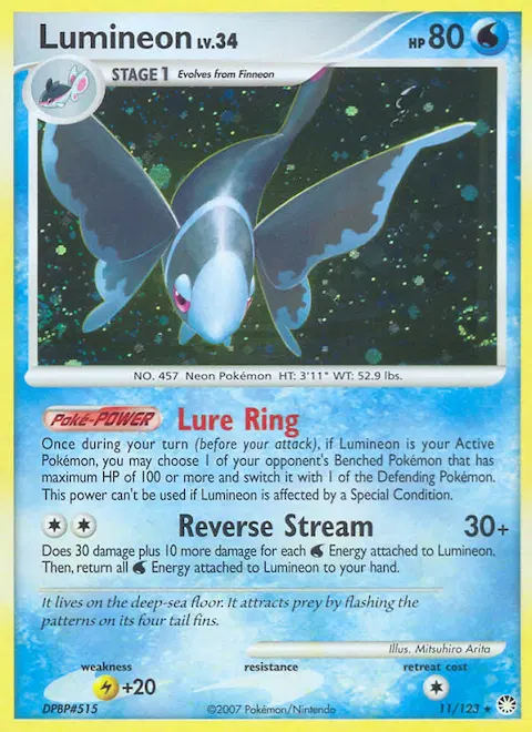 Lumineon, Mysterious Treasures 11/123