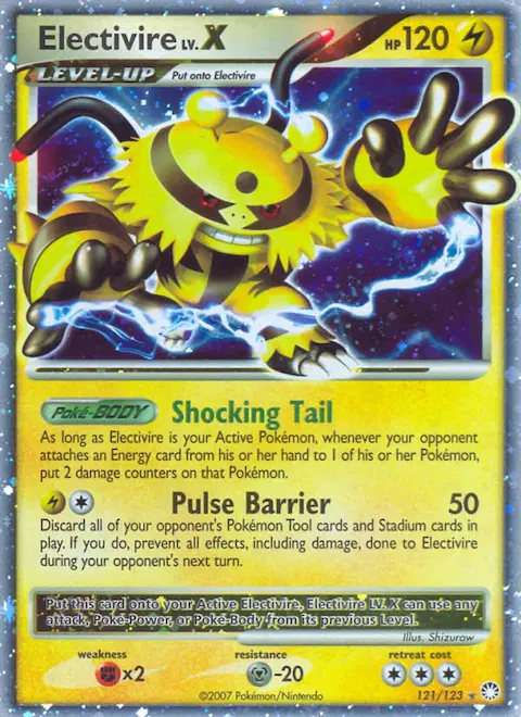 Electivire, Mysterious Treasures 121/123