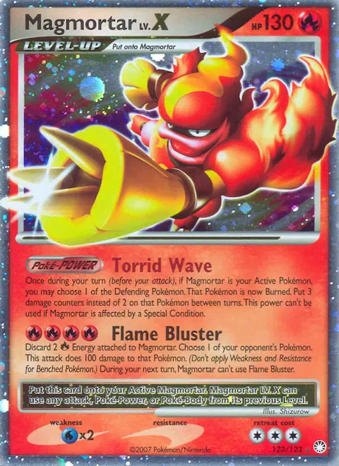 Magmortar, Mysterious Treasures 123/123