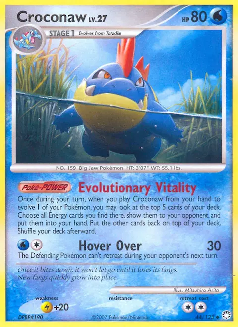Croconaw, Mysterious Treasures 44/123