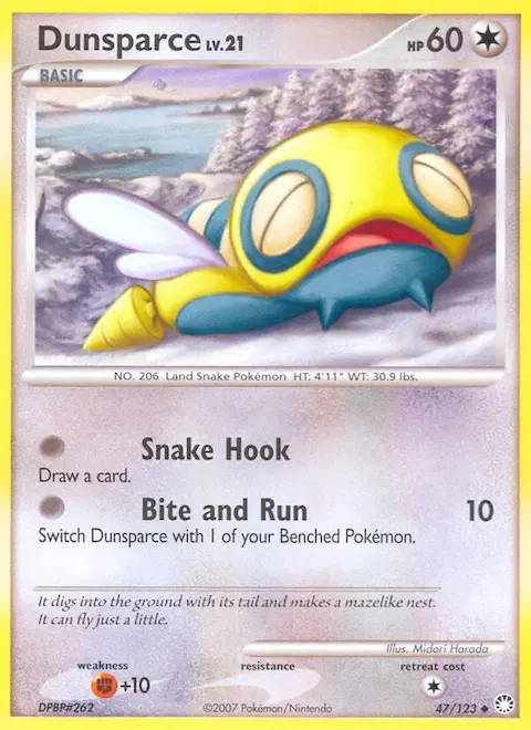 Dunsparce, Mysterious Treasures 47/123