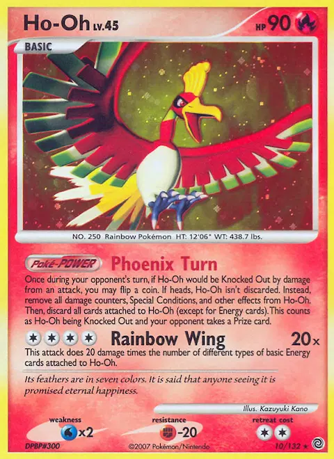 Ho-Oh, Secret Wonders 10/132