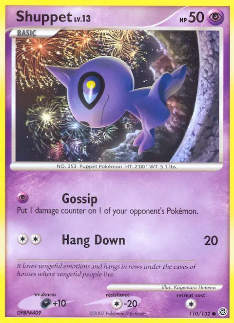 Shuppet, Secret Wonders 110/132