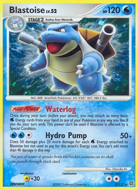 Blastoise, Secret Wonders 2/132