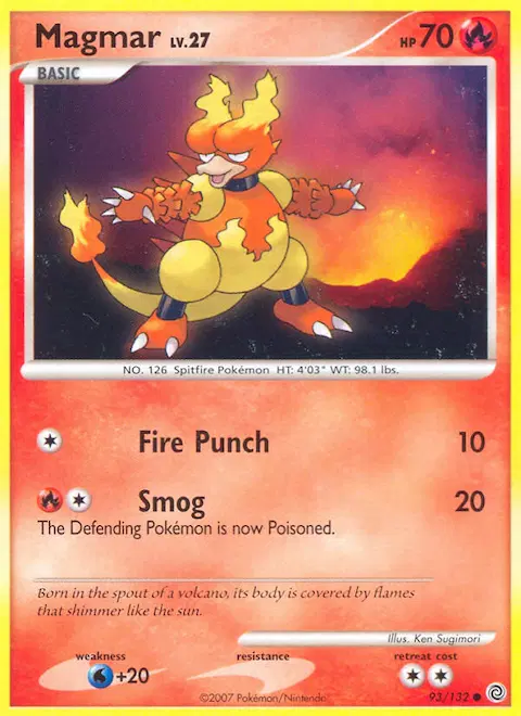 Magmar, Secret Wonders 93/132