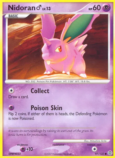 Nidoran♂, Secret Wonders 97/132