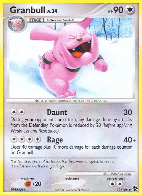 Granbull, Great Encounters 39/106