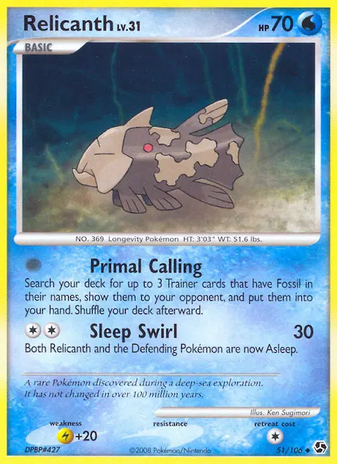 Relicanth, Great Encounters 51/106