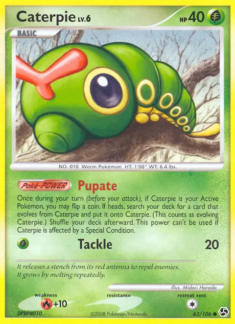 Caterpie, Great Encounters 63/106