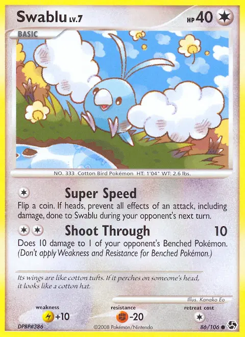 Swablu, Great Encounters 86/106
