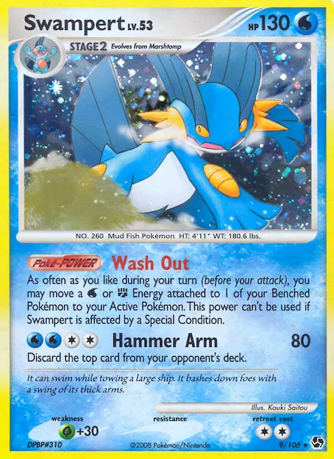 Swampert, Great Encounters 9/106